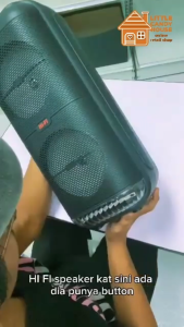 ZQS 6227 Dual 6" 20W Bluetooth Speaker Super Bass KTV Karaoke Trolley Wireless Speaker with LED MIC