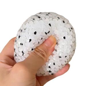 Squeeze Stress Ball Rice Ball Squeeze Fidget Stress Relieving Toys Slow Rebound Toy Fidget Toy Children Decompressions Toys