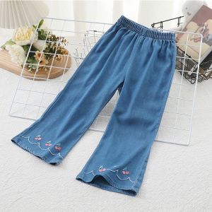 JIFANPAUL | Fashion Stylish Leisure Anti-mosquito Girls Denim Pants