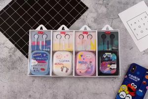 [CUCI GUDANG LAST STOK LAMA] Baca Deskripsi [E-182] Headset Earphone Motif ABSTRAK MUSIC / Wadah Earphone Motif Grafiti Musik Abstrak Coretan