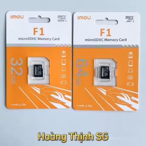 Thẻ nhớ 32GB/64GB MicroSD thẻ nhớ IMOU 32GB-64GB F1 đọc 95Mb/s Hàng chính hãng - Bảo hành 2 năm - Hoàn Thịnh SG