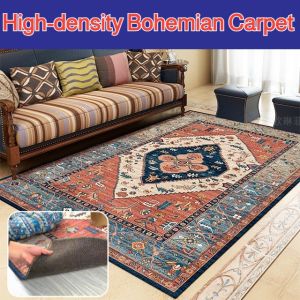 High-density Bohemian Carpet Non Slip Bath Mat Bathroom Rugs Living Room Printed Carpet