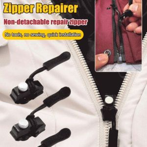 3PCS Removable Zipper Repairer Universal Zipper Pull Tool-Free Replacement 可拆卸拉链修复器