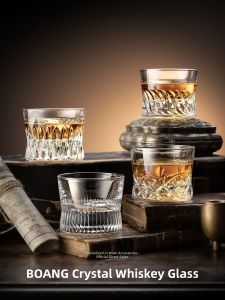 BOANG | Carved Crystal Whiskey Glass 100ml
