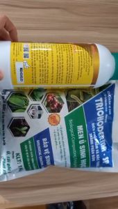 Bộ Sản Phẩm Trichoderma (1kg) & Nấm 3 Màu (1L)/ Chuyên dùng cho cây ớt bầu mướp cà chua/ Trị tuyến trùng thối rễ rệp sáp sâu xua đuổi côn trùng