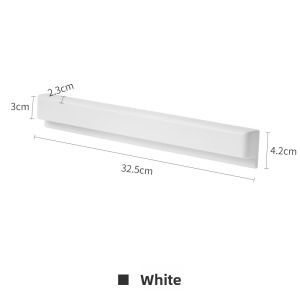 Wall-Mounted Toothpaste Organizer Holder No-Drill Bathroom Storage Rack for Toothpaste And Face Wash Gel Clip on Toothbrush Holder