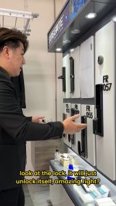 Include Installation -SINGGATE- <FR057> Ultra Slim 3D Face Recognition Digital Door Lock + FM021 Biometrics Digital Gate Lock (2 Years Warranty)