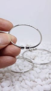 Gelang Monel Polos Anti Kejang - Aman untuk Anak dan Dewasa - Pengukuran Pas - Zedd Jewelry