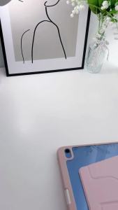 HANSONG | ﻿ For Ipad 10th Gen 11th A16 360 ° Rotating Case for Air Pro 11 13 M2 M3 M4 M5 Pro 11 12.9 Acrylic Tablet Case With Pencil Holde