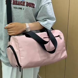 BAG กระเป๋า สำหรับเดินทาง ฟิตเนส กีฬา โยคะ แยกแห้ง/ เปียก มีช่อง เก็บรองเท้า