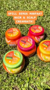 MAKARIZO Hair Energy Hair & Scalp Cream 60gr X12 Sachet Creambath Rambut Rusak Kering Warna Kusam
