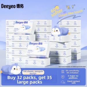 DEYOU | Moisturizing Baby Soft Tissue 120 Pieces