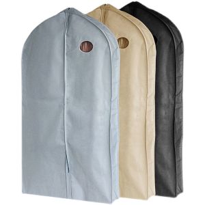 ถุงใส่เสื้อสูทแบบกันฝุ่น ผ้าไม่ทอ หนา ระบายอากาศได้ดี กระเป๋าขนสัตว์ ถุงใส่เสื้อโค้ท กระเป๋าใส่เสื้อผ้าแบบยาว สำหรับใส่เสื้อผ้าในตู้เสื้อผ้า