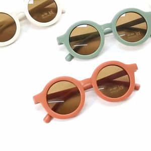 Kinh tròn cho bé mắt kiếng Hàn Quốc gọng tròn trẻ em siêu cute kính mát tròng tròn cho bé kính mát siêu đẹp kính mát Hàn Quốc kiếng mát trẻ em