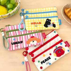 1/3 Pcs Cartoon Document Storage Bag Travel Passport Ticket Overseas ID Card Bag