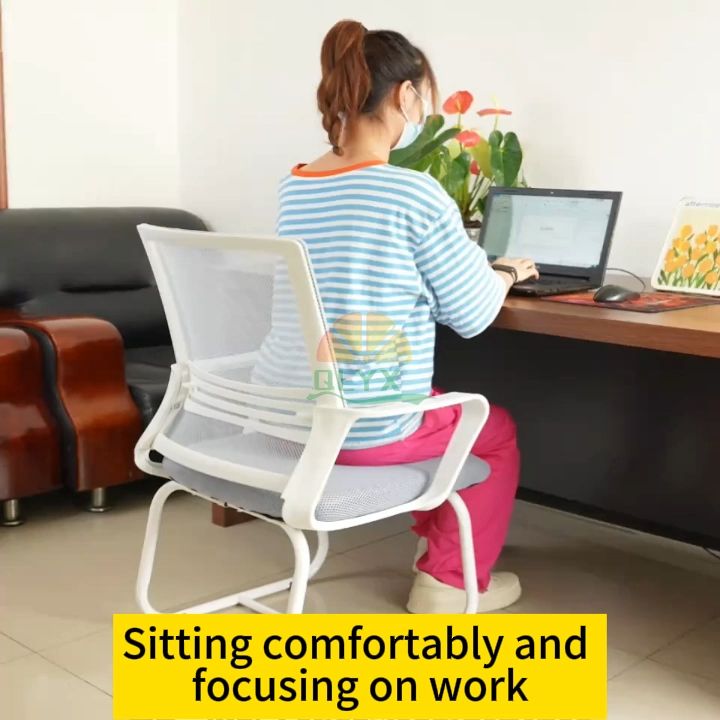 QLYX Office Chair Ergonomic Study Chair Working Conference Chair Home  Furniture High Back Comfortable Breathable Mesh Computer Chair With Lumbar 