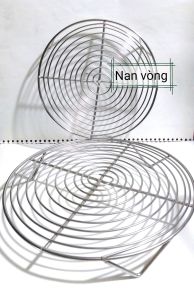 Vỉ hấp nướng tròn vuông đa năng vỉ hong bánh inox 304 cao cấp. Liuyshop. Nhận đặt hàng theo yêu cầu.