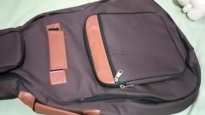 Acoustic Guitar Bag 41 Inch Thickened Waterproof Oxford Nylon Double Straps Cotton Padded Guitar Case Gig Backpack