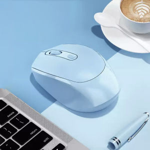 Wireless Mouse Battery Gamer Mouse Dual Modes Bluetooth-compatible 2.4G USB Mute Mice For Laptop Pad Tablet Macbook Mause