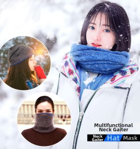 WRELS | Windproof and Warm Neck Gaiter Face Mask Headgear