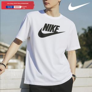Nike | Áo Thun Tay Ngắn Thông Gió Màu Trắng cho Nam