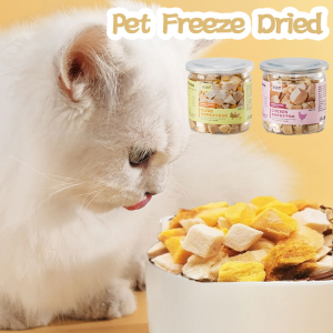 Multi Flavor Pet Freeze Dried Snacks Dog Cat Dried Food Yummy Chicken Mixed Flavor Salmon Treats