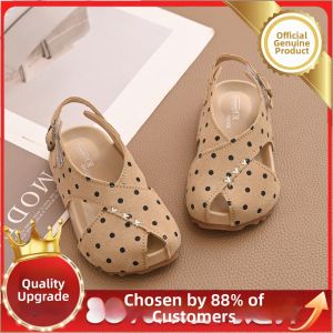 Polka Dot Soft Bottom Non-slip Summer Head Cover Sandals