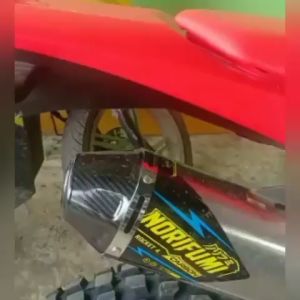 knalpot norifumi rocket 4 untuk KLX 150 CRF 150 D-Tracker 150 WR 155 SUPERMOTO ADVENTUR TRABAS