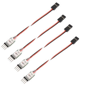 DUMBORC 3CH LED Light Controller Module Lamp Switch Panel System Turn on / Off JR Plug for RC Car Truck Crawler Boat Plane Parts