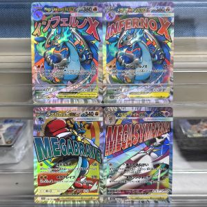 Pokemon Japanese English Collection Cards PTCG M2A Gardevoir Lucario Charizard EX RARE Single Card Classic Game Anime Cards Gift