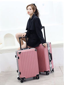 กระเป๋าเดินทางความจุขนาดใหญ่แบบลำลองสำหรับผู้ชายและผู้หญิง รุ่นใหม่ ป้องกันการล้วงกระเป๋าได้ พร้อมล้อแบบหมุนได้ทุกทาง