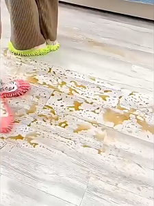 FAMILYS CHOICE 1Pair of Multi Function Chenille Fibre Washable Dust Mop Slippers Cleaning Shoe Lazy Shoe Covers