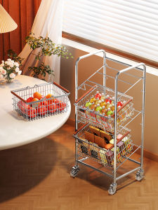 Multifunctional Home Shelving Rack Mobile