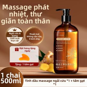 ZILAIXI | Dầu Massage Toàn Thân Gừng Moxa
