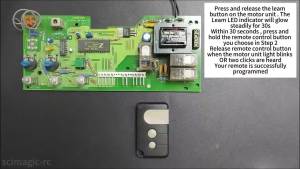 94335E 1A5639-7 433.92MHz Rolling Code Garage Door Remote 4335E 94330E C945 C943 C940 C840 CM842 CM844 CM128