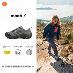 Merrell | Giày Đi Bộ Dẻo Đai Chống Trượt Thoáng Khí Nhẹ