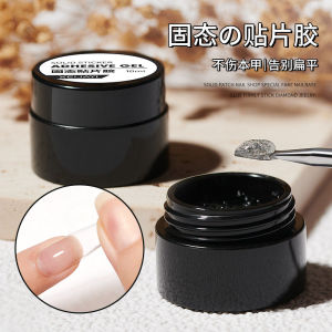 [Ready Stock]10ml Transparent Nail Art Multi-Use Gel Decoration Solid Adhesive Gel Flower Carving Nail Extension UV Gel Manicure Tool Can be reused repeatedly