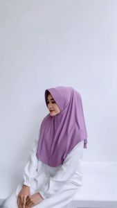 Jilbab Bergo Hamidah Size M: Solusi Hijab Instan Jersey