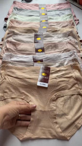 sét 5 quần lót nữ cotton 6006 lưng cao hàng việt namquần lót bikiniquần cotton  55kg-68kg