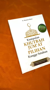 khutbah jumat pilihan - bahasa jawa - hard cover - K.Masykur Khoir