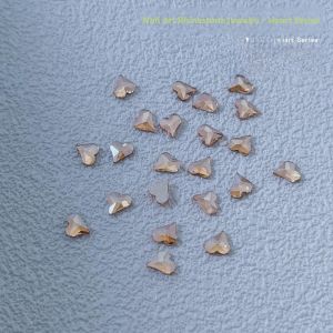 Swarovski Champagne Colored Flat Bottom Fancy Shaped Nail Drill Ultra Shiny Jewelry Beauty Tools from China K9 PS6