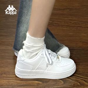 Kappa | Thick and Soft Soled White Sneakers for Women