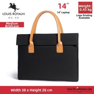 LUYIGUIZU | Custom Logo Business Briefcase Computer Bag