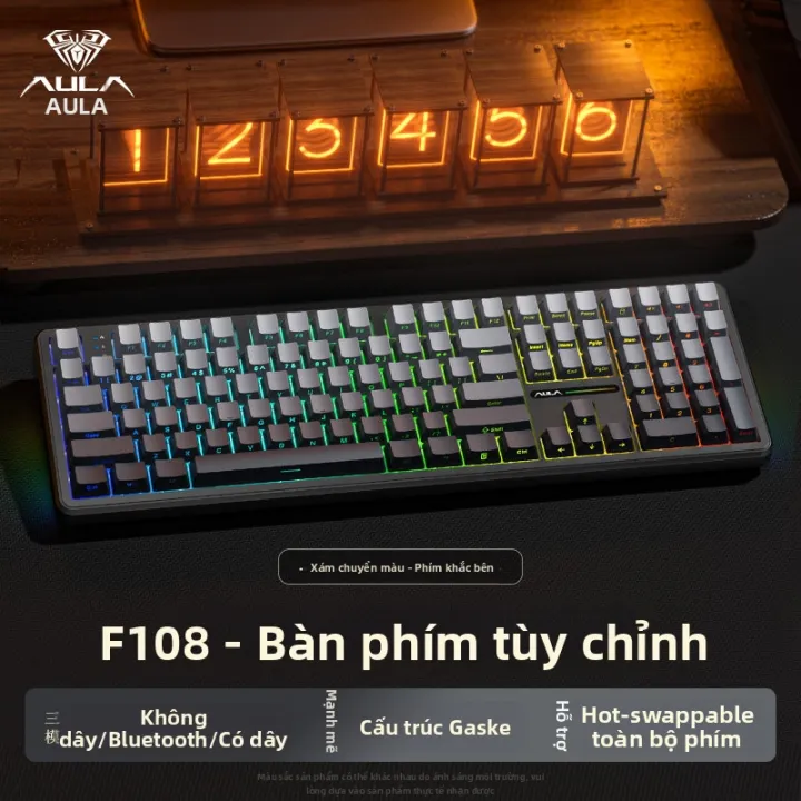 AULA | Bàn Phím Cơ Chơi Game RGB In Chữ Bên Hông | BigBuy360 - bigbuy360.vn AULA | Bàn Phím Cơ Chơi Game RGB In Chữ Bên Hông | BigBuy360 - bigbuy360.vn