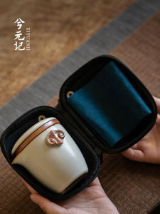 Bộ Trà Di Động Bằng Gốm Sứ Cho Cắm Trại Ngoài Trời Bộ Trà Đi Du Lịch Thiết Bị Cốc Trà Cầm Tay Bộ Trà Gốm Sứ Nhanh Cho Khách