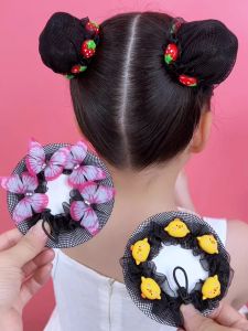 Cute Cartoon Hair Bun Accessory for Girls Dance Class