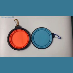 Bát ăn du lịch gấp gọn cho chó mèo dung tích 350ml