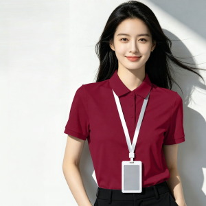 JINGYALUODI | Áo Polo Công Sở Không Dấu Vết Chống Thấm Nhanh Giữ Lạnh