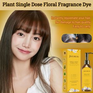 Blackens with One Wash: Plant-Based Hair Color Cream