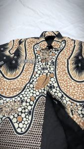 RBS Batik - Kemeja Batik Pria Renjana Slimfit Lapis Furing Lengan Panjang